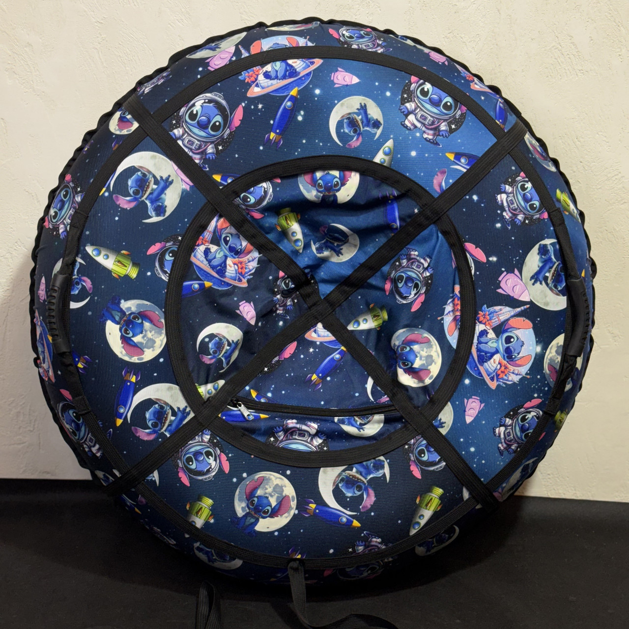 Тюбінг 100см з камерою ( ватрушка, надувні сані, шайба, таблетка для снігу), фото 1