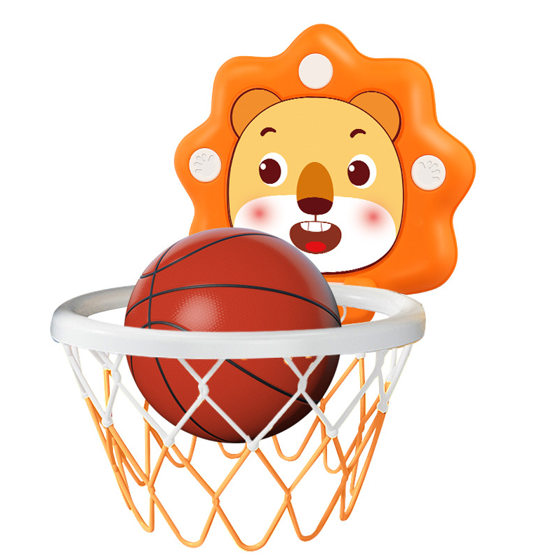 Баскетбольний набір підвісний дитячий 24 см, домашній баскетбол кошик для гри вдома від 3, фото 1