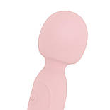 Вібромасажер Good Vibes Only — SIMI Double-Sided Wand Vibrator Soft Silicone — Pink, фото 5