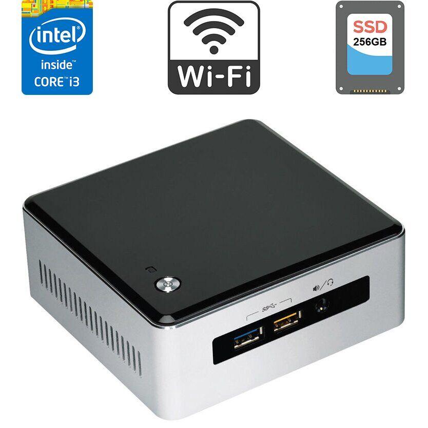 Неттоп Intel NUC NUC5i3RYH USFF/ Core i3-5010U/ 8 GB RAM/ 256 GB SSD/ HD 5500