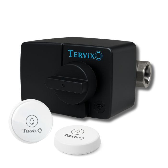 491920 Автономна система захисту від затоплення RF ZEVS Tervix Water Stop 1/2'' (з RF датчиками), фото 1