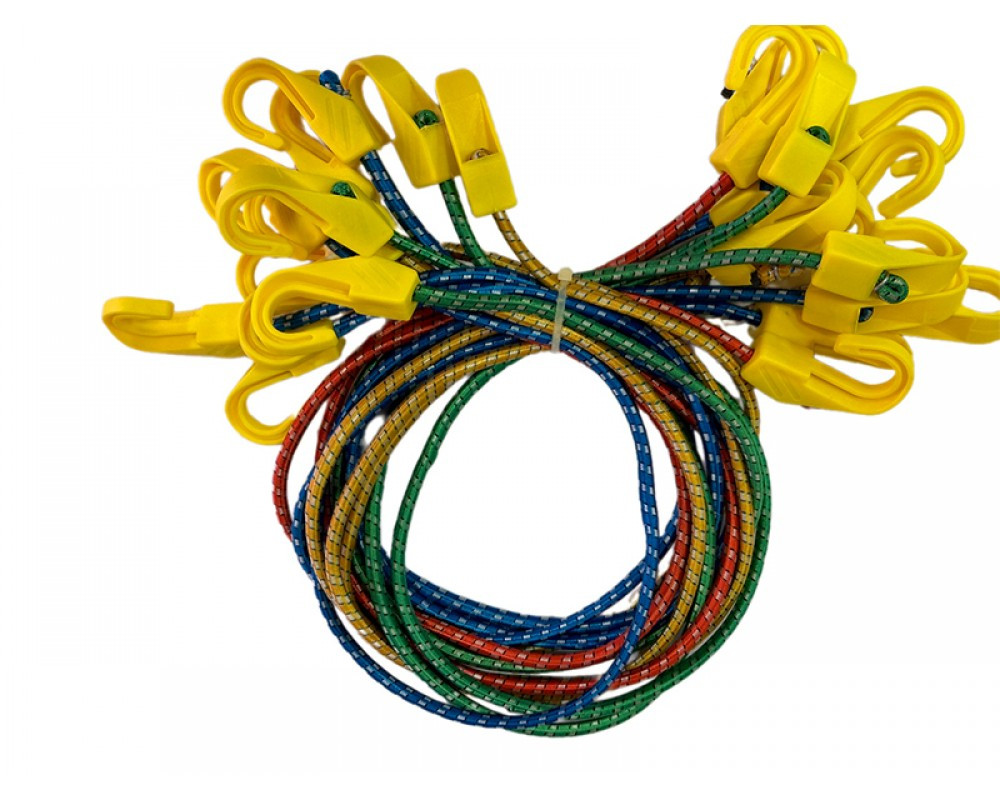 Гумка для багажника з пластиковими гачками 0,8 м (Тайвань), фото 1