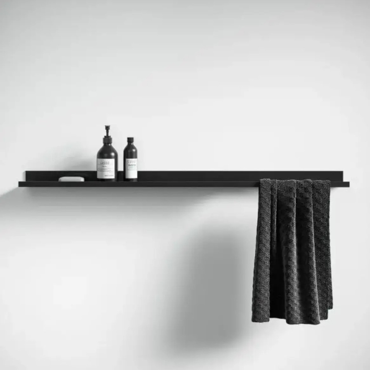 Полиця SHOP-PAN для ванної, душової кімнати під рушник, фото 1