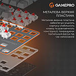 Клавіатура GamePro Genesis Metallic MK110G Outemu Red Swithes USB Gray, фото 9