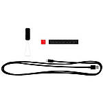 Клавіатура HyperX Alloy Origins Red RGB PBT ENG/RU Black (639N3AA), фото 7