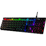 Клавіатура HyperX Alloy Origins Red RGB PBT ENG/RU Black (639N3AA), фото 9