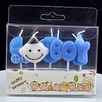 Свічки BOY сині