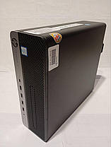 Б/в Комп'ютер HP ProDesk 600 G3 SFF| Core i5-6500| 8 GB RAM| 256 GB SSD NVMe| HD 530 + перехідник DisplayPort–DVI, фото 3