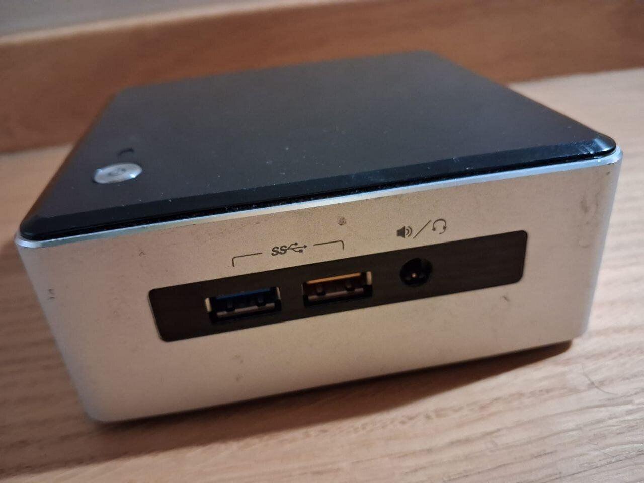 Б/в Неттоп Intel NUC NUC5i3RYH USFF| Core i3-5010U| 8 GB RAM| 256 GB SSD| HD 5500