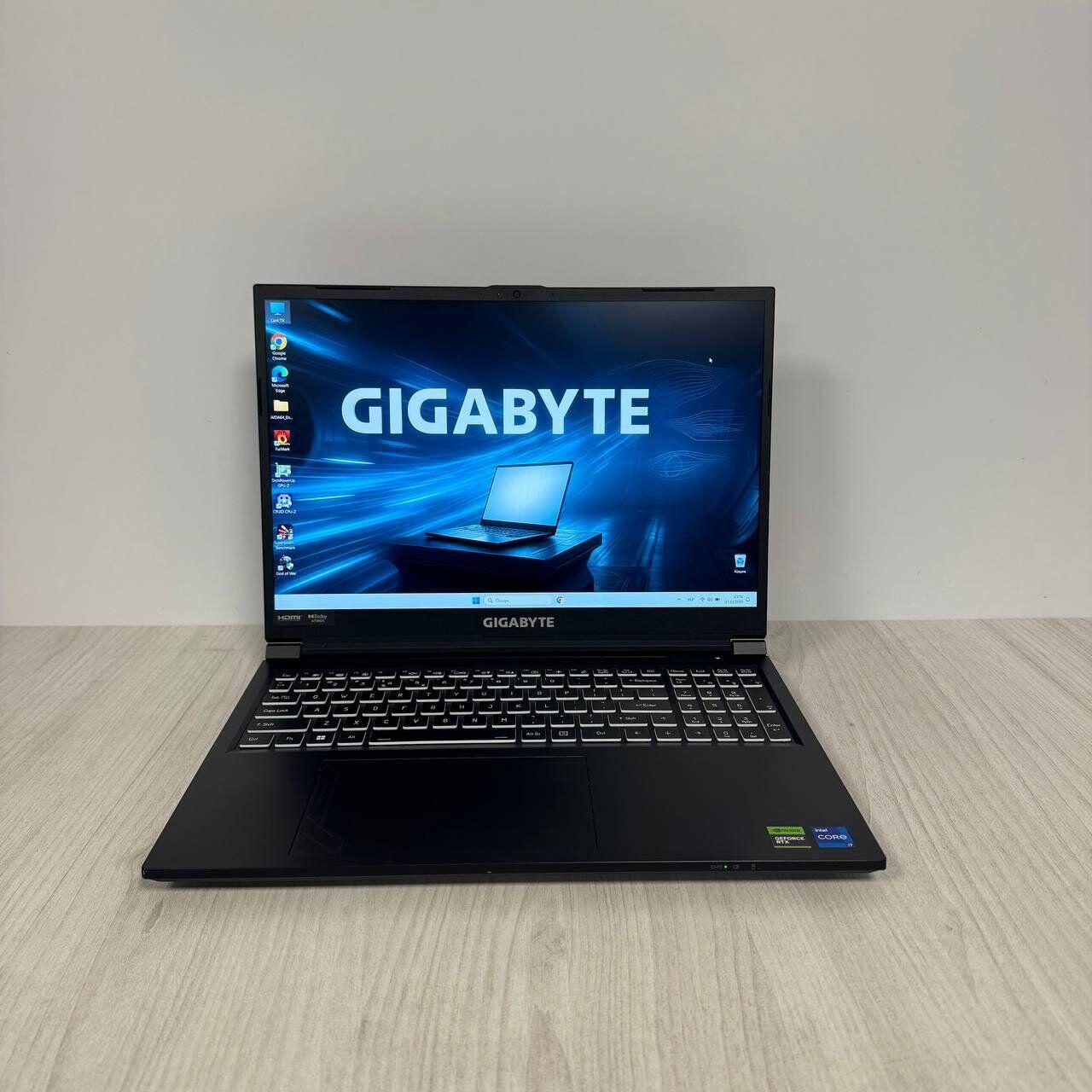 Б/в Ігровий ноутбук Gigabyte G6 KF 16" 1920x1200| Core i7-13620H| 16 GB RAM| 1000 GB SSD| GeForce RTX 4060 8GB
