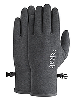 Перчатки Rab Geon Gloves для мужчин Black/Steel Marl XL графитовый