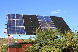 Гібридна сонячна електростанція 6 кВт