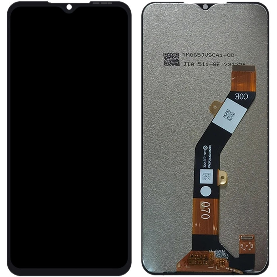 Дисплей ZTE Blade A54 /A34 чорний, оригінал PRC, фото 1