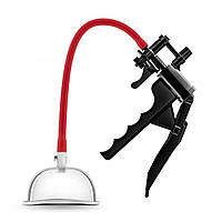 Вакуумна помпа для вульви механічна прозора Blush Temptasia Advanced Pussy Pump System Кайф