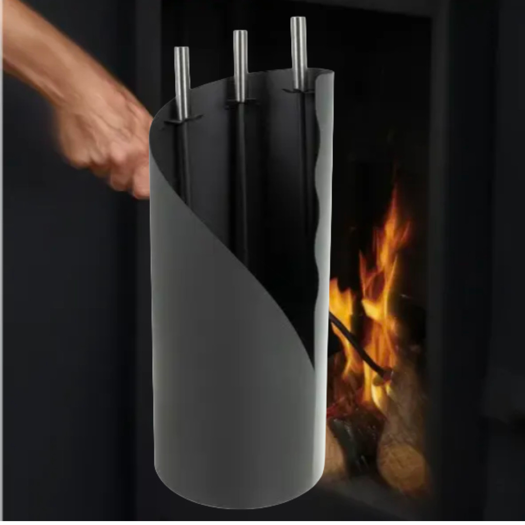 Аксесуари для камінів і дров'яних печей Loft 4в1 Кочерга для каміна Предмети для каміна Декоративні аксесуари для каміна, фото 1