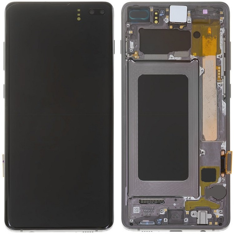 Дисплей Samsung G975 Galaxy S10+ чорний, TFT, з рамкою, Prism Black, фото 1