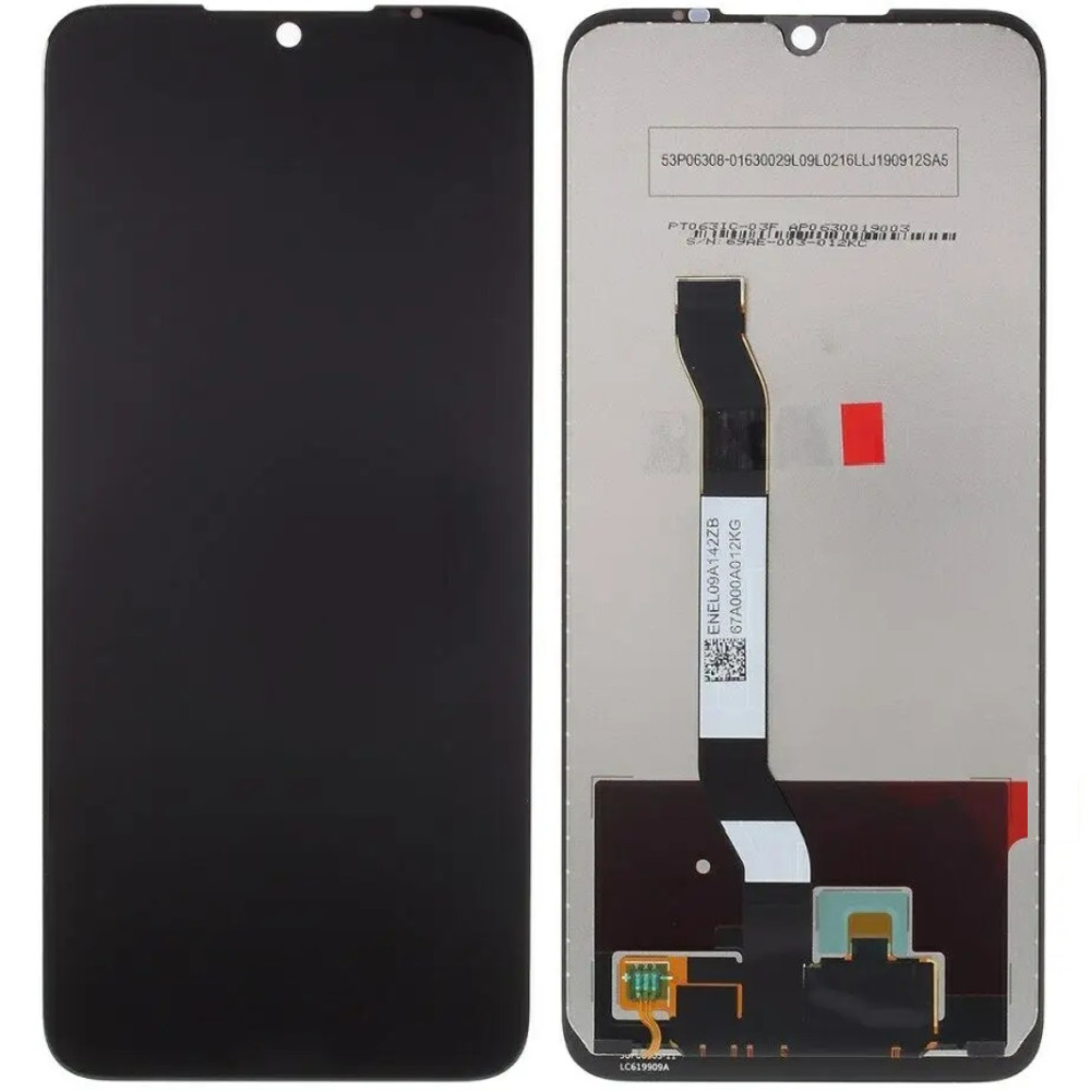 Дисплей Xiaomi Redmi Note 8T чорний, оригінал PRC, фото 1