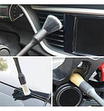 Набір щіток для детейлінгу 3в1 Чорний, фото 2