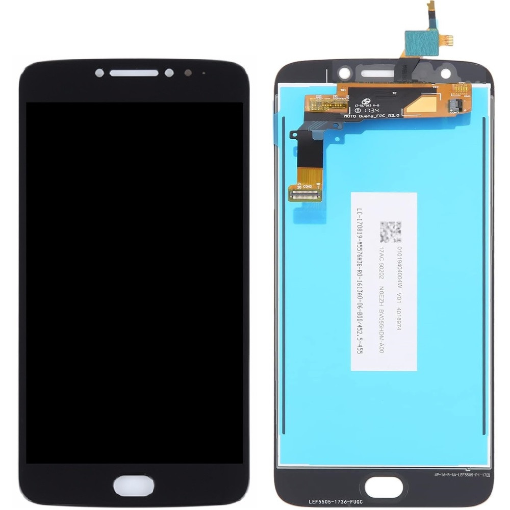 Дисплей Motorola XT1774 Moto E4 Plus /XT1771 /XT1775 /XT1776, USA Version чорний, фото 1