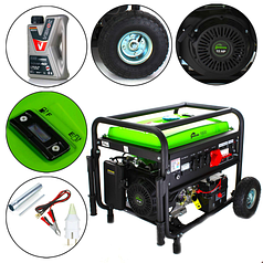 Генератор Barracuda 5500 3F 7 кВА 5,5 кВт 230 В 400 В з електричним запуском + AVR