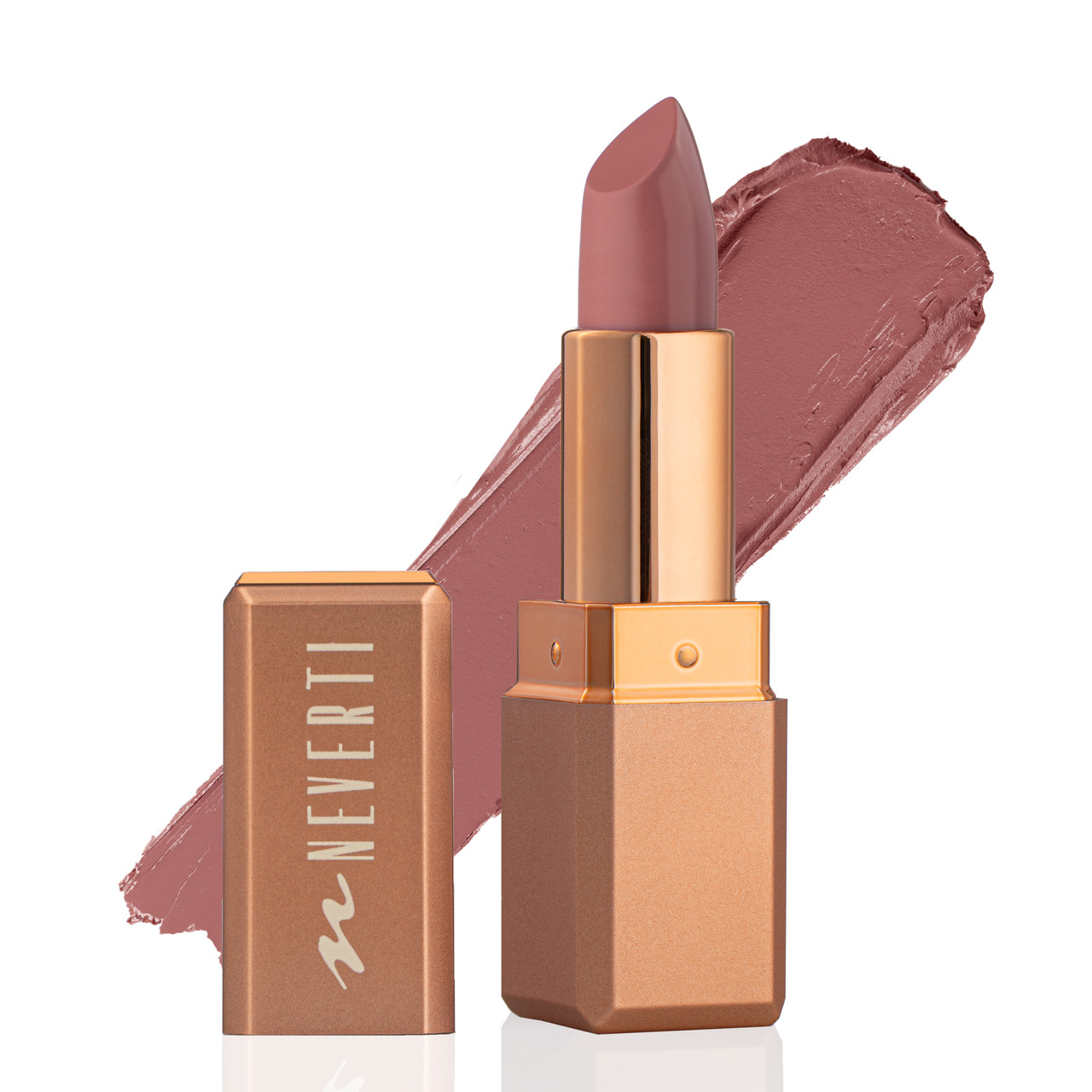 Помада для губ Matte Mallow Lipstick NEVERTI 4,5г відтінок 010, фото 1