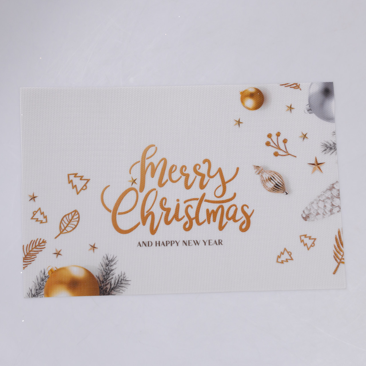 Килимок для сервірування столу Merry Christmas and Happy New Year 45*30 см HP-36327-3, фото 1