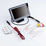Монітор для камери заднього виду DS-4 Чорний, TFT, 2 AV входи AllInOne -market-without-queues-, фото 6
