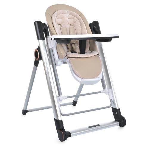 Стільчик-гойдалка DEBUT Serious Gray, р/к, ел.прив., для годування, 5 точ.рем., тайм,, муз.сірий (1шт), фото 1