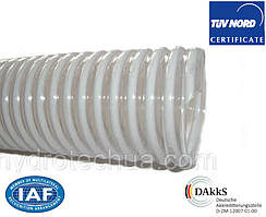 ПВХ рукав 127 мм напірно-всмоктуючий Plexiflex харчовий