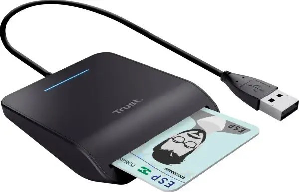 Картрідер Trust Primo USB 2.0, зовнішній, універсальний кардрідер для SD/microSD, фото 1