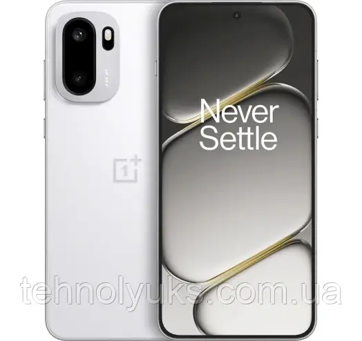 Смартфон Oneplus Ace 6 12/512GB White, NFC, 5G, 50+8/16Мп, Snapdragon 8 Elite, 6.83"AMOLED, 7800mAh, фото 1