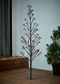 Новорічне дерево гірлянда 150 см з таймером (280 led лампочок) для вулиці, ukrfarm