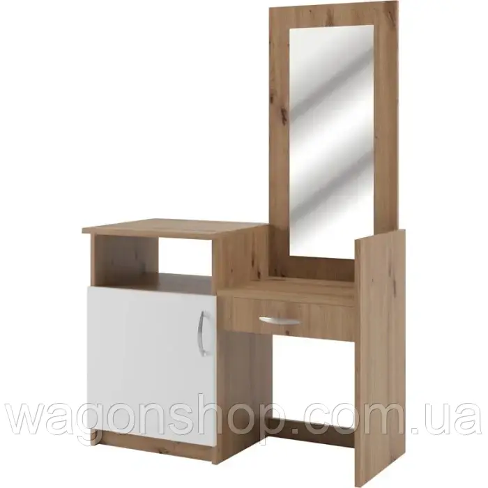 Стіл туалетний Кім дуб артизан/білий  Світ Меблів, фото 1