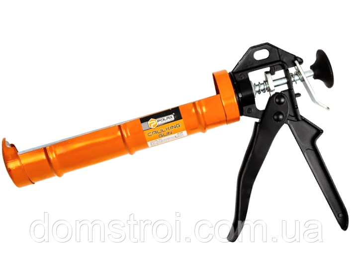 Пістолет каркасний для силікону POLAX (26-006) 250 мл, L225 мм