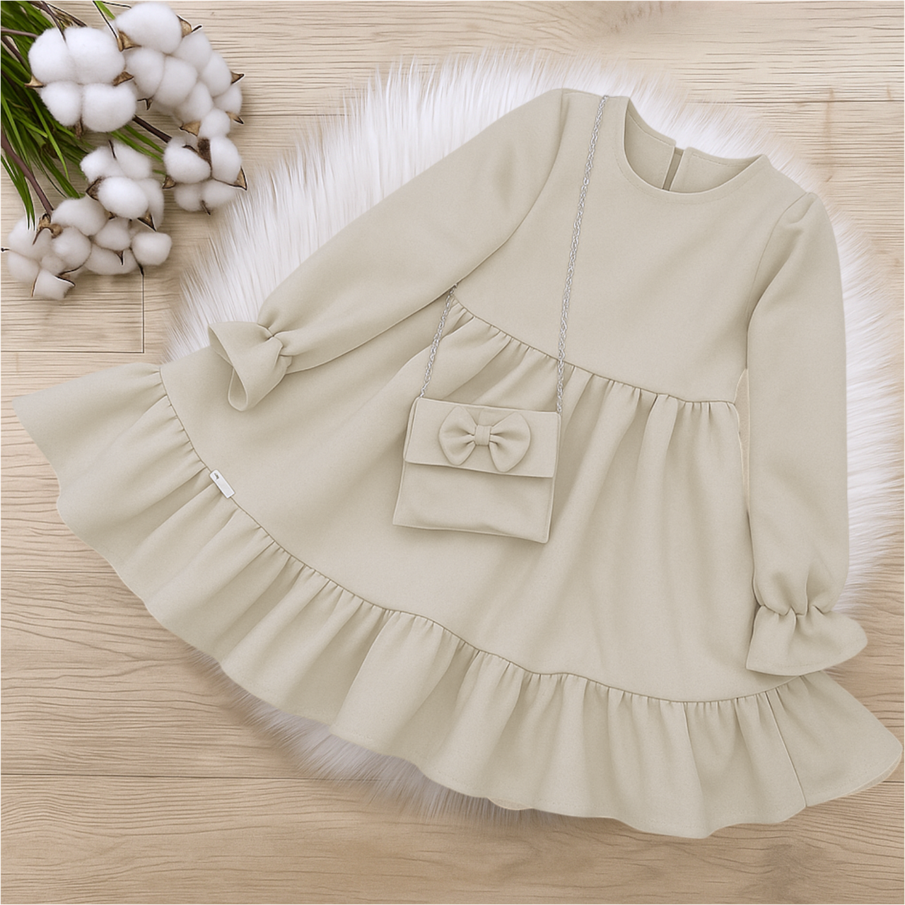 Сукня на дівчинку 128 см Замш 003729