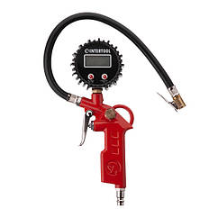 Пістолет для підкачки шин з цифровим манометром 63 мм INTERTOOL PT-0508