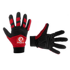 Рукавичка Microfiber, зі вставками спандексу і неопрену, потовщене неопренове покриття долоні, еластичний манжет на липучці, 9"