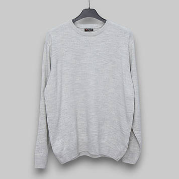 Светр чоловічий Reymo 410 A.GRI 40% шерсть 30% акрил 20% поліестер 10% еластан 2XL(Р)