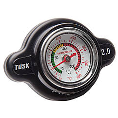 Кришка радіатора Tusk з датчиком температури, 2.0 Bar