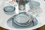 Сервіз Ardesto Loreto, порцеляна , блакитний 26 предметів, фото 4