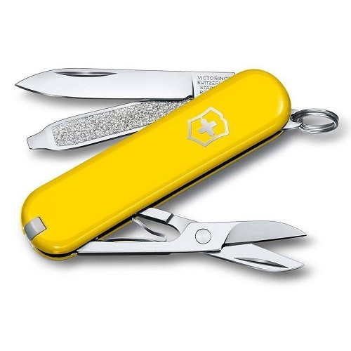 Ніж Victorinox Classic SD Colors Sunny Side 58 мм/7 Предм/Yellow, фото 1