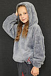 Дитяче Худі унісекс "Тедді" сірий, фото 2