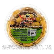 Оливки зелені гриль Yunus 230 гр, фото 1