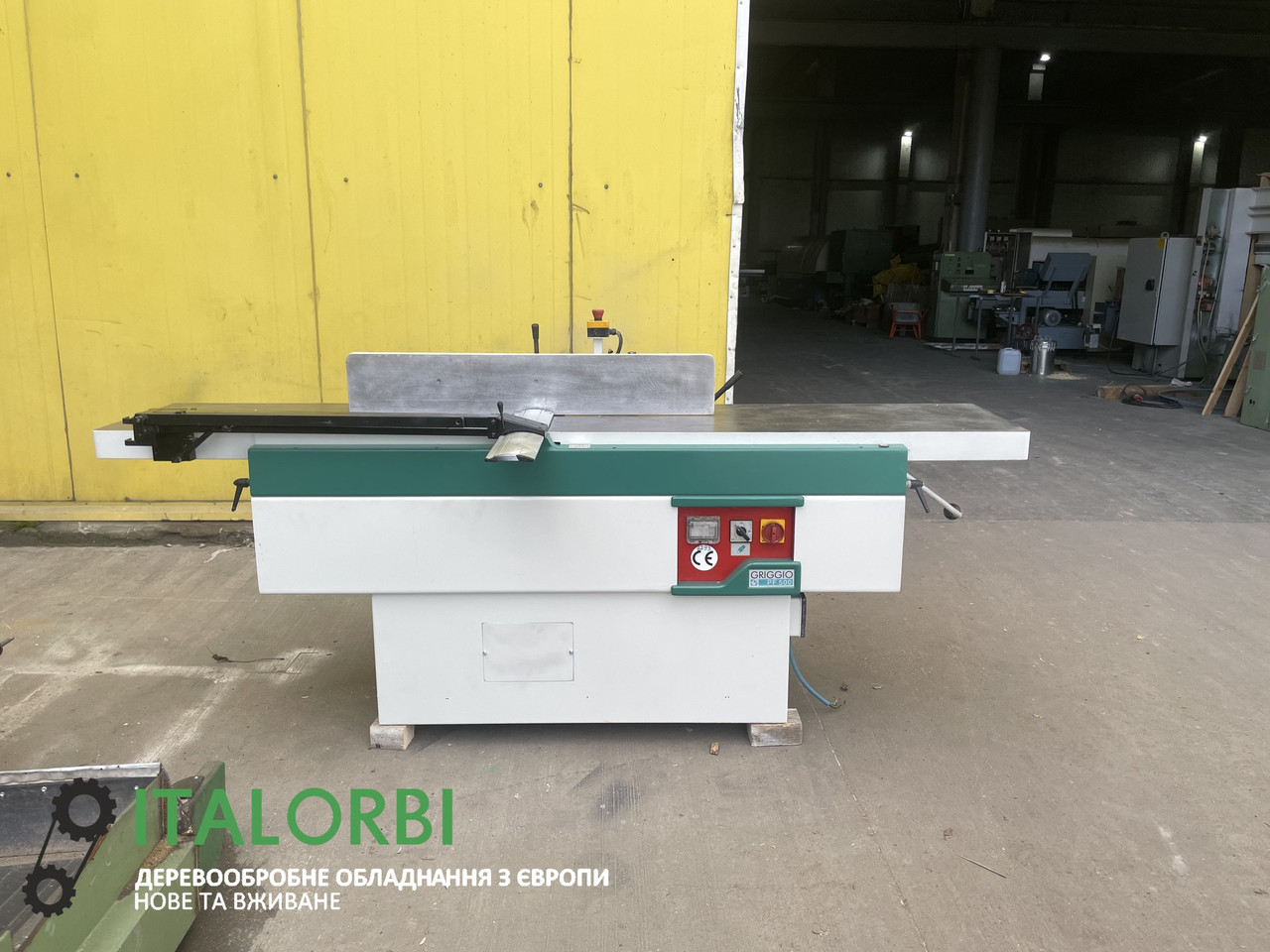 Фуганок +довбальний верстат Griggio PF500, фото 1