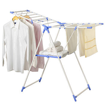 Підлогова сушарка для білизни (130×50×95см), до 30кг / Складна сушарка для одягу / Сушка для речей