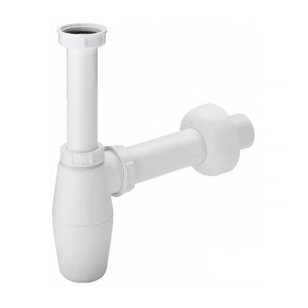 Сифон для раковини колбовий Viega 108694 білий, фото 1