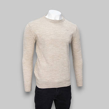 Светр чоловічий Reymo 408 BEJ 40% шерсть 30% акрил 20% поліестер 10% еластан L(Р)