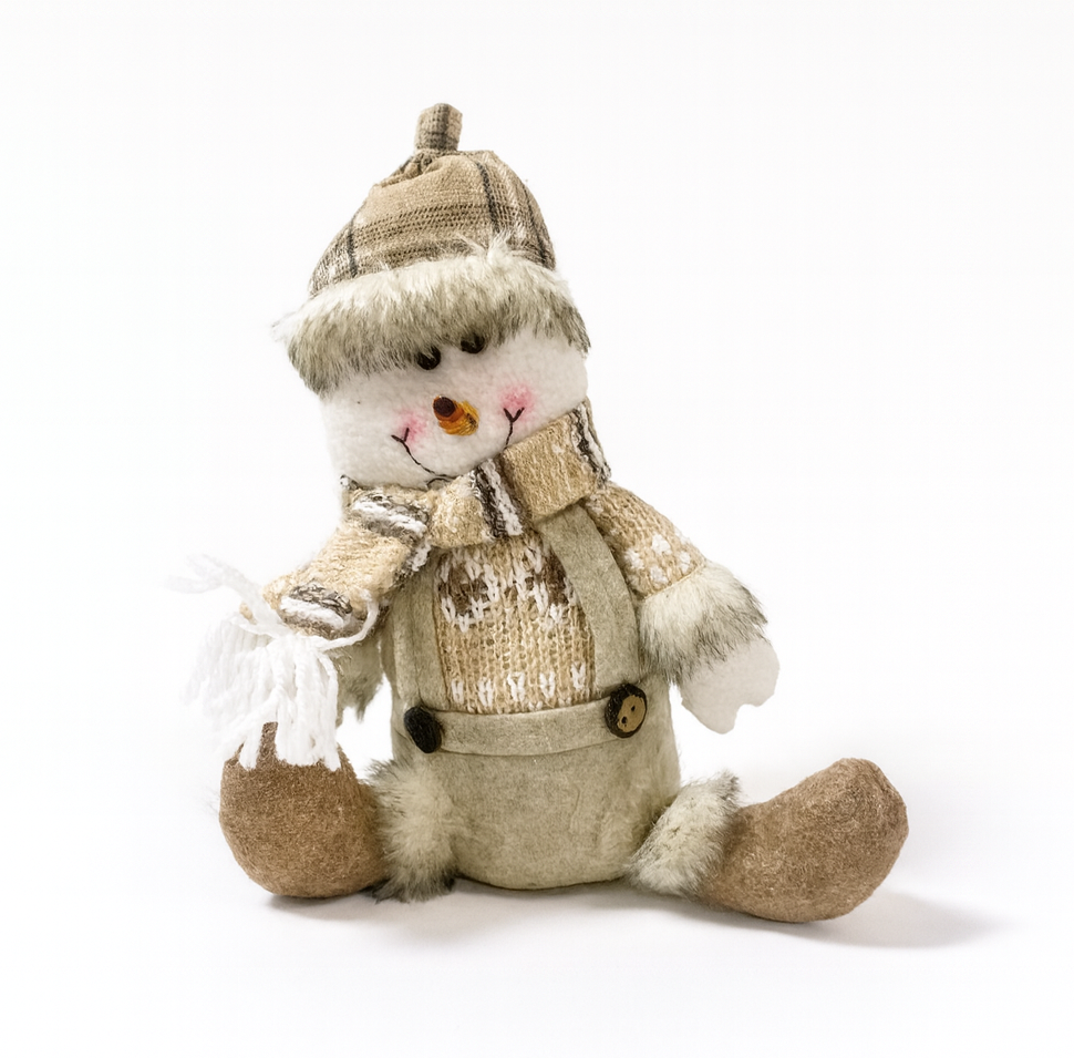 Новорічна іграшка "Сніговик" 26 см (6396-4), фото 1