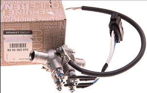 Renault (Original) 8200565976 — Фланець системи охолодження зі свічками на Рено Меган 3 K9K 1,5dci, фото 1