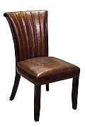 Стілець з натурального дерева оббитий екошкірою C7035 Mebli-elite